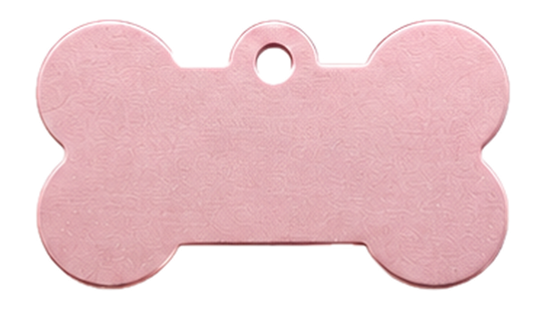 Soft Pink bone tag