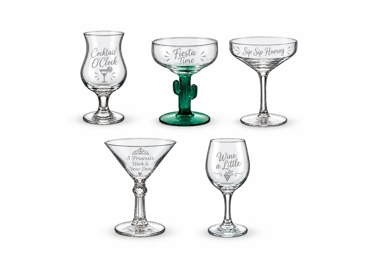 Personalised Cocktail Glassware