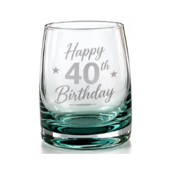 Green Whisky Tumbler